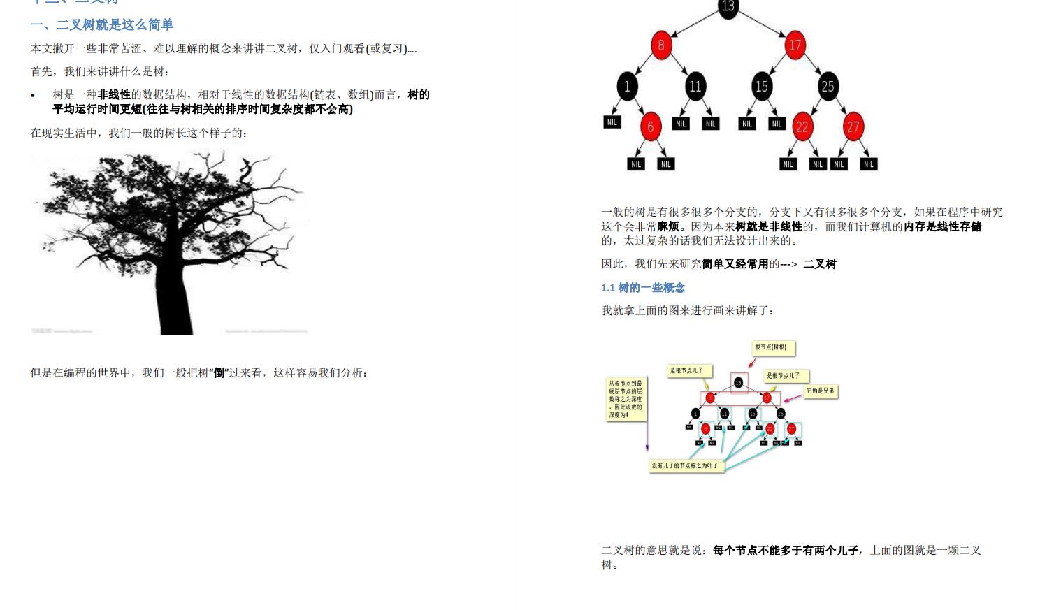 上分工具，凭这份《数据结构与算法》核心文档，我“跳”进了字节