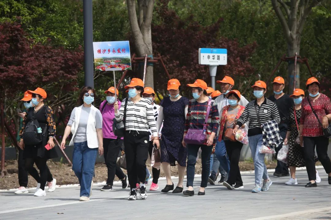 花博园区今日启动半负荷压力测试，5.5万名市民入园