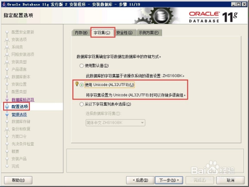 Oracle 11g服务器安装详细步骤——图文教程