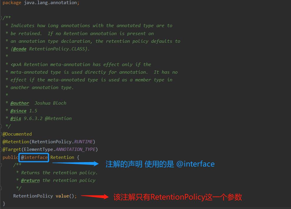 @Retention注解