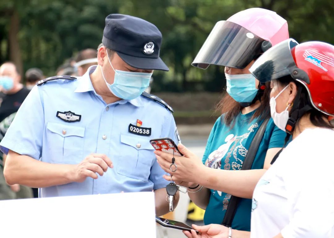 勤新社区核酸采样压力测试顺利完成