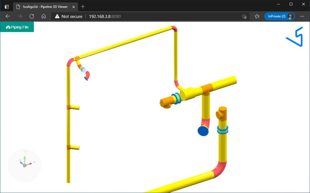 IsoAlgo3d WebGL 3d viewer test