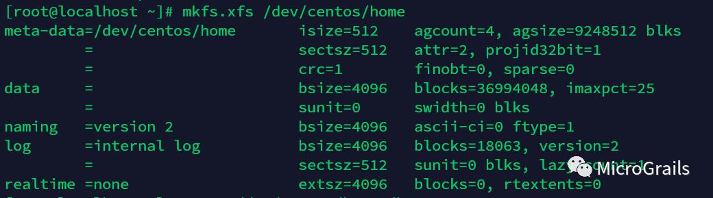 CentOS7 重分区流水操作备忘