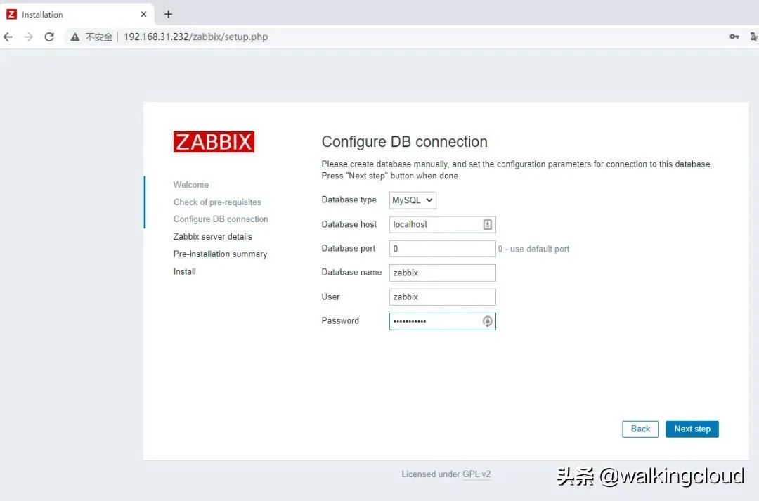 微型监控器CentOS7下部署开源监控系统Zabbix4.0