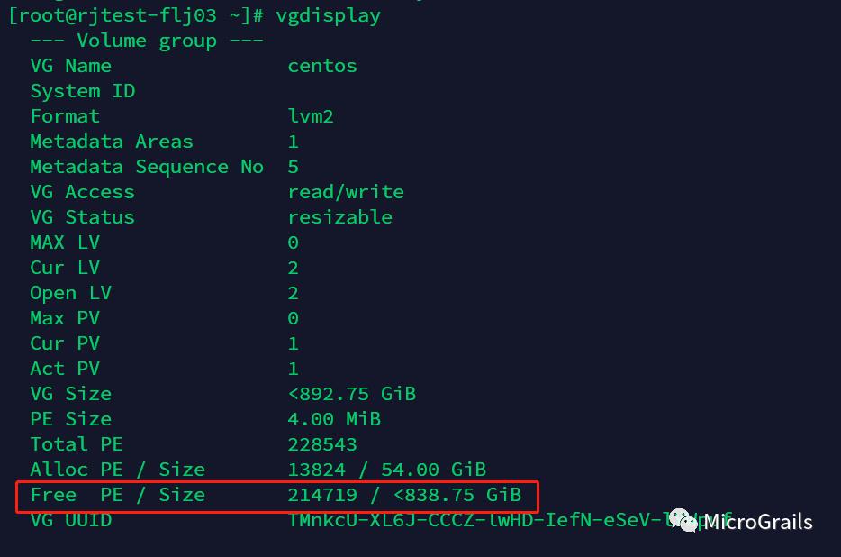 CentOS7 重分区流水操作备忘