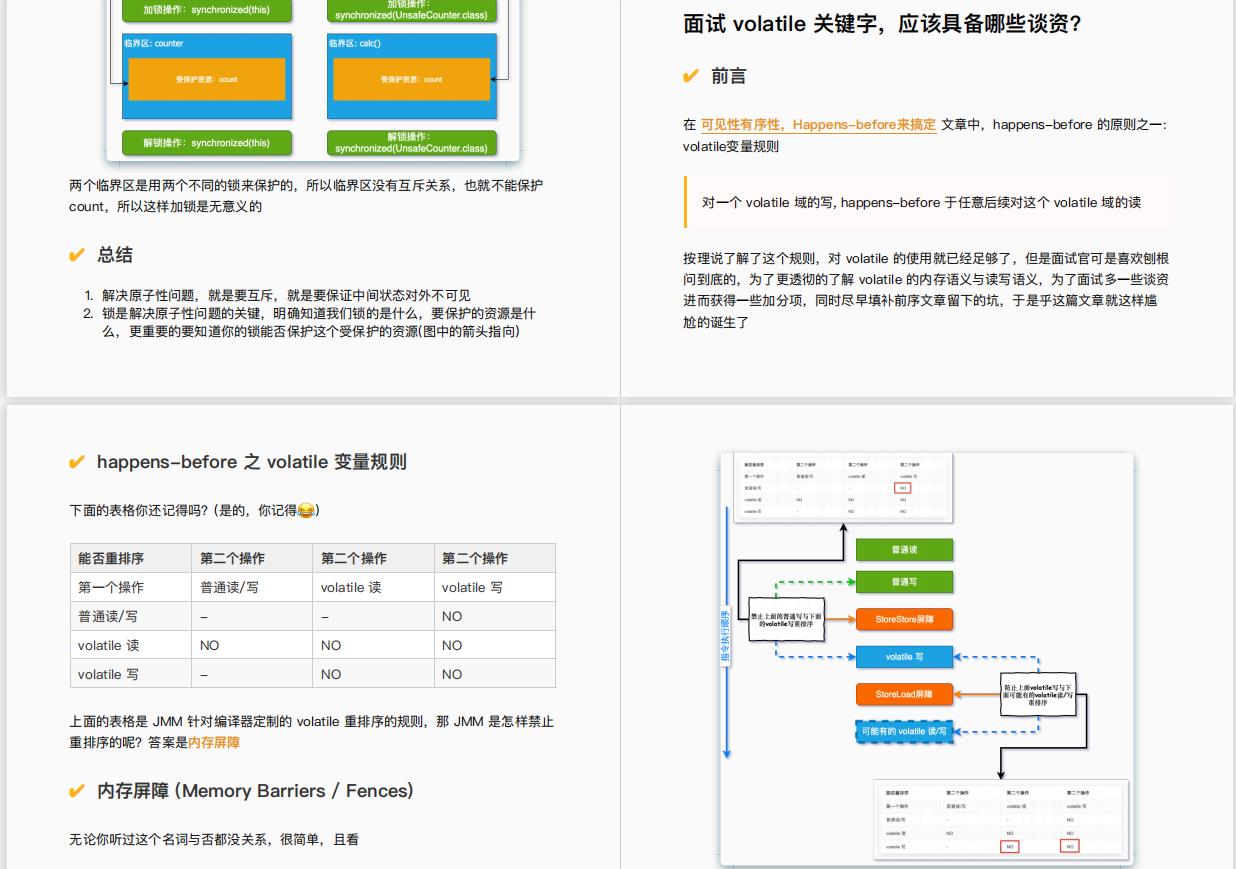 Alibaba限定发布最新Java并发编程图册（华山版），免费送给大家