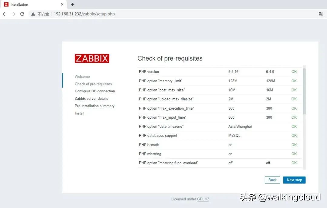 微型监控器CentOS7下部署开源监控系统Zabbix4.0