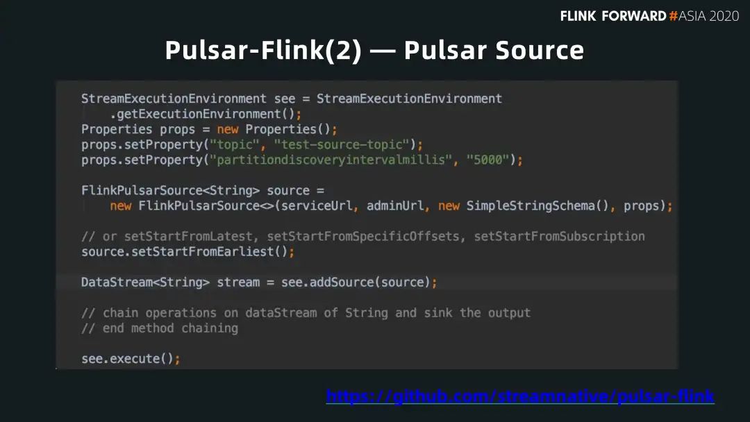 Flink 和 Pulsar 的批流融合