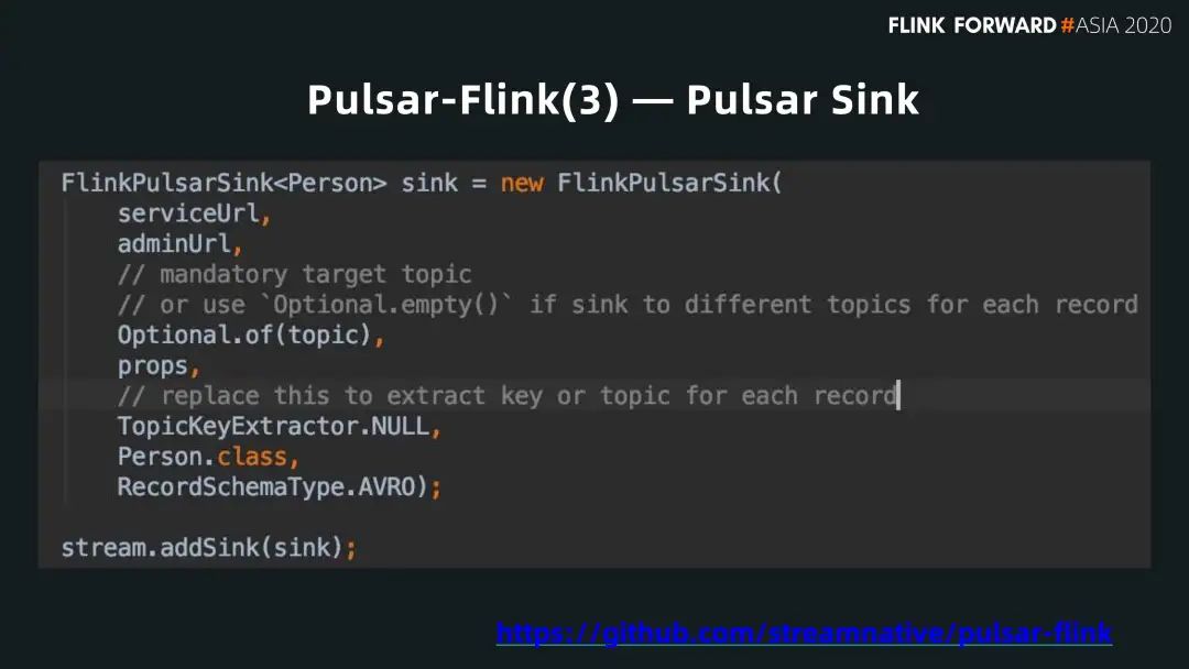 Flink 和 Pulsar 的批流融合