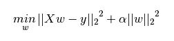 ridge regression