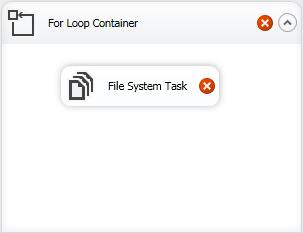 For Loop Container With A System File Task