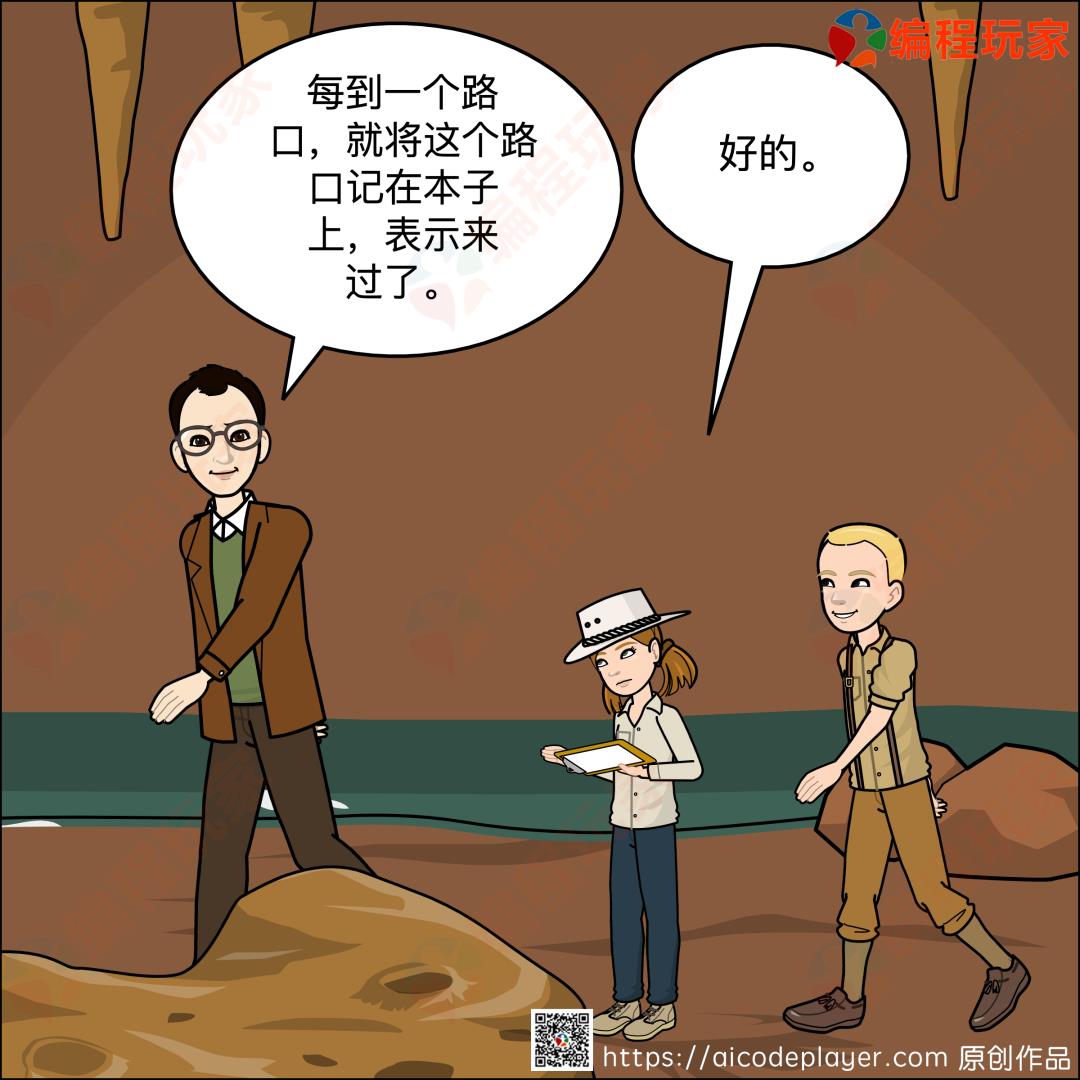 漫画学算法：深度优先搜索算法