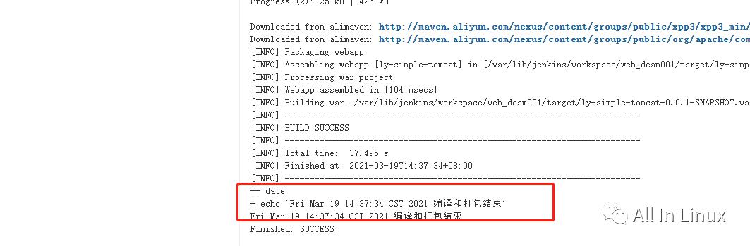 持续集成环境（三）-Jenkins构建自由风格项目