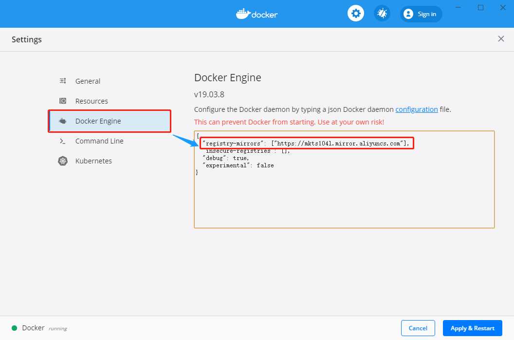 docker-registry-mirrors