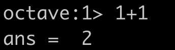 Octave 简单操作
