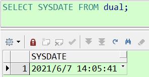 sysdate