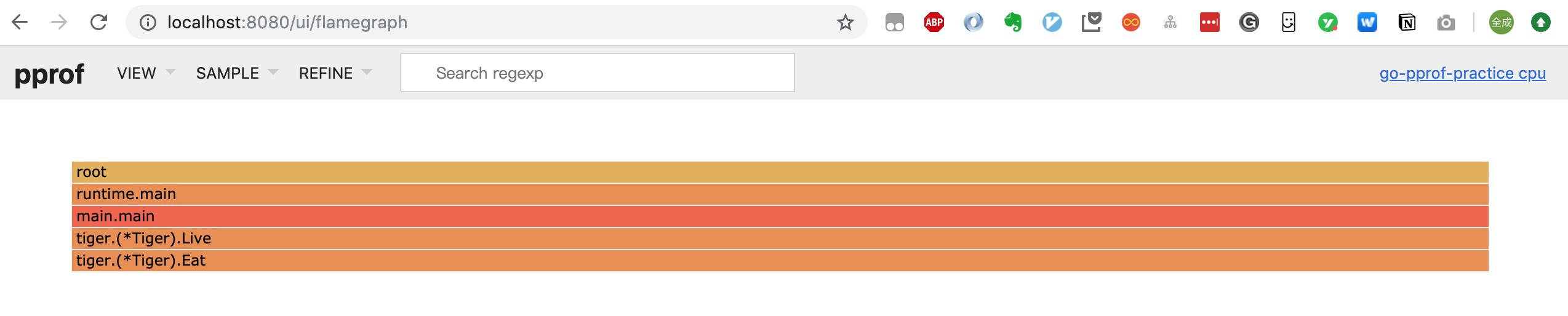 pprof 火焰图