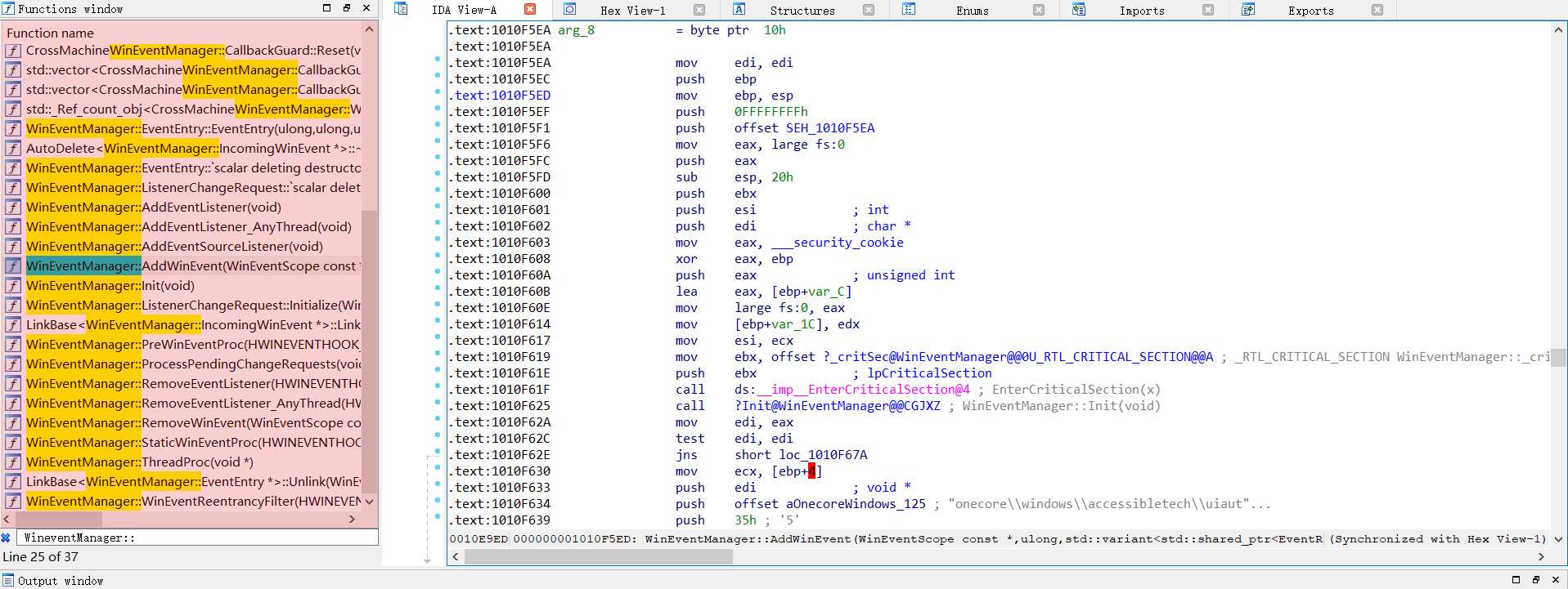 function-names-with-pdb-loaded