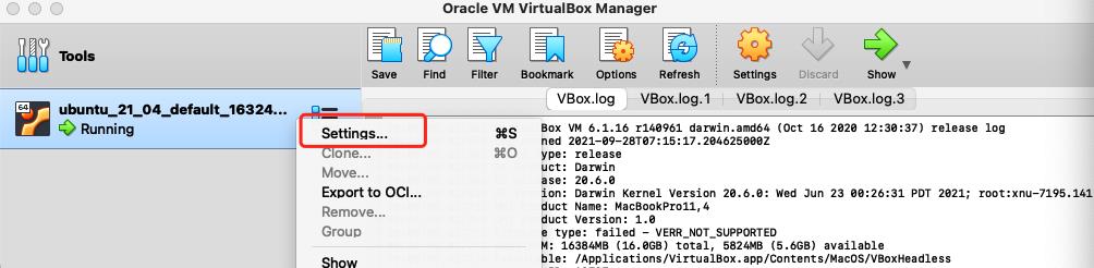 \'VirtualBox