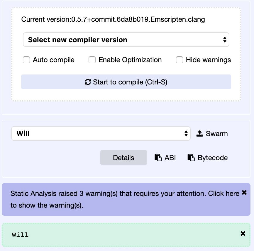 solidity ide remix