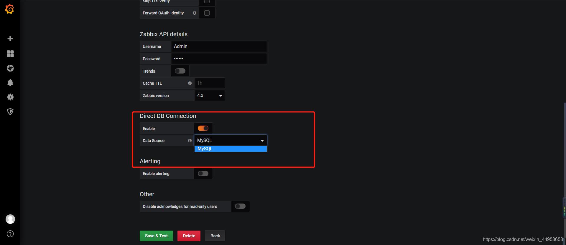 配置grafana直连zabbix数据库（十二）_数据源_07