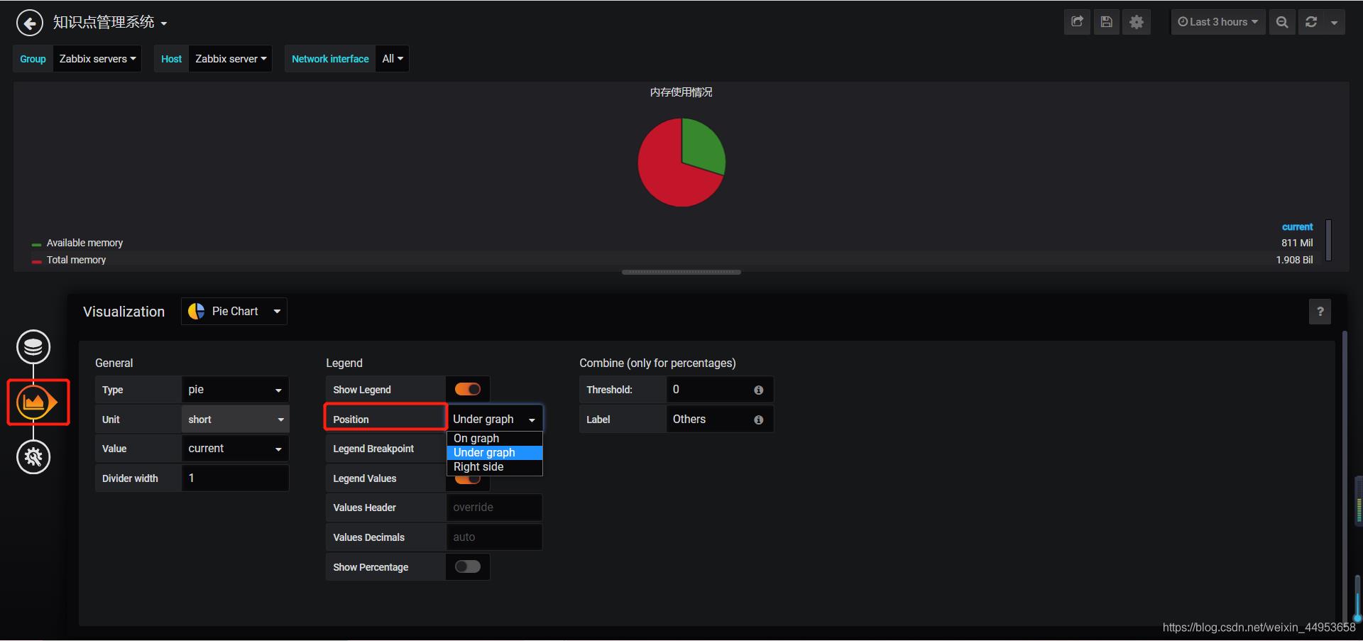 zabbix利用grafana自定义监控图形展现（十一）_饼图_33