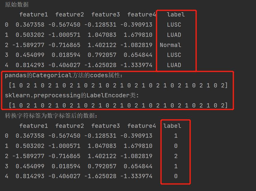 python-机器学习-数据标签转化_机器学习