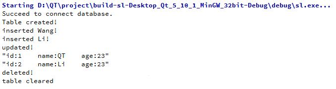 QT5中如何使用SQLite_sql