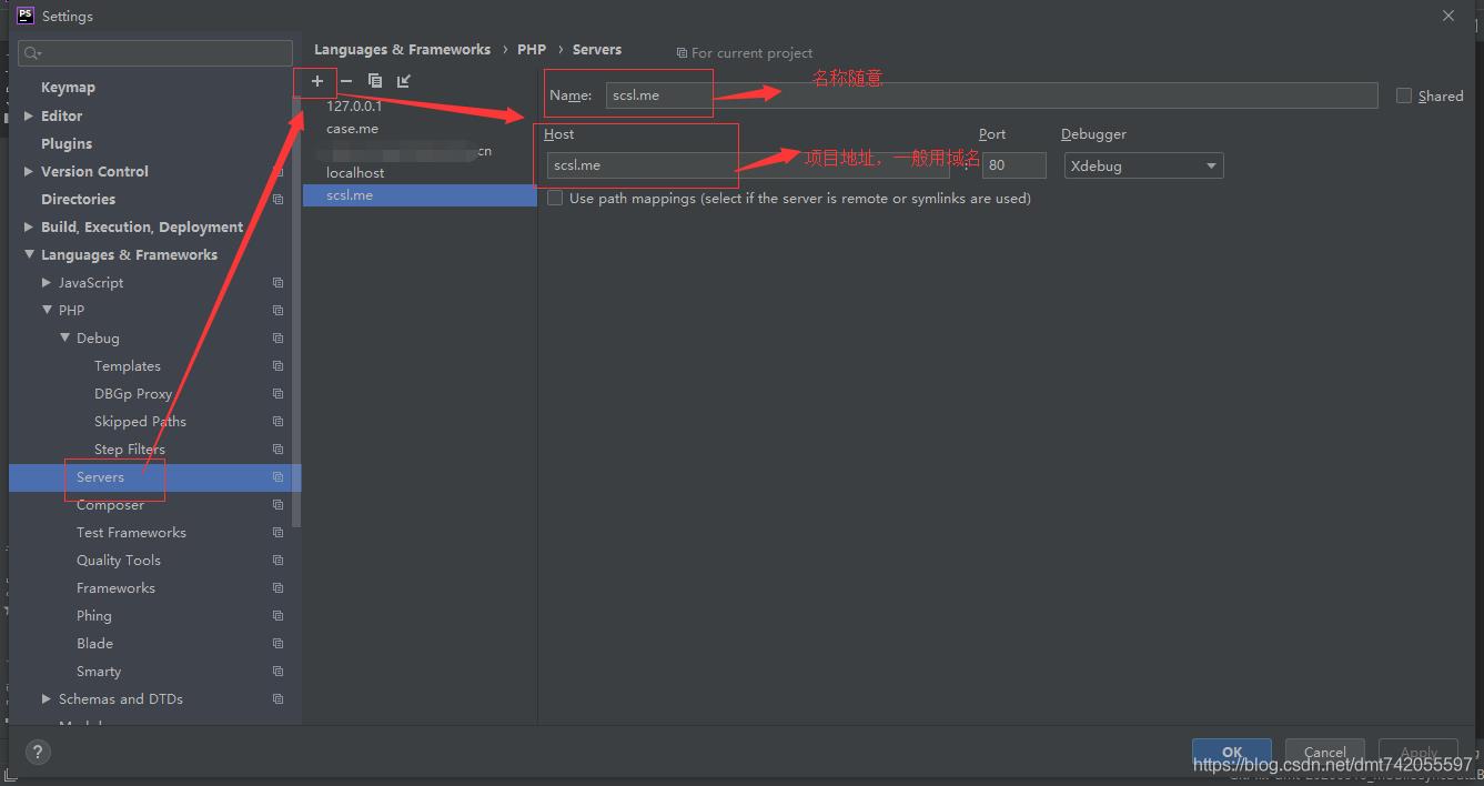 windows下WNMP（win/nginx/mysql/PHP）环境phpstorm安装使用xdebug调试插件并配置通过postman调试接口_phpstorm_09