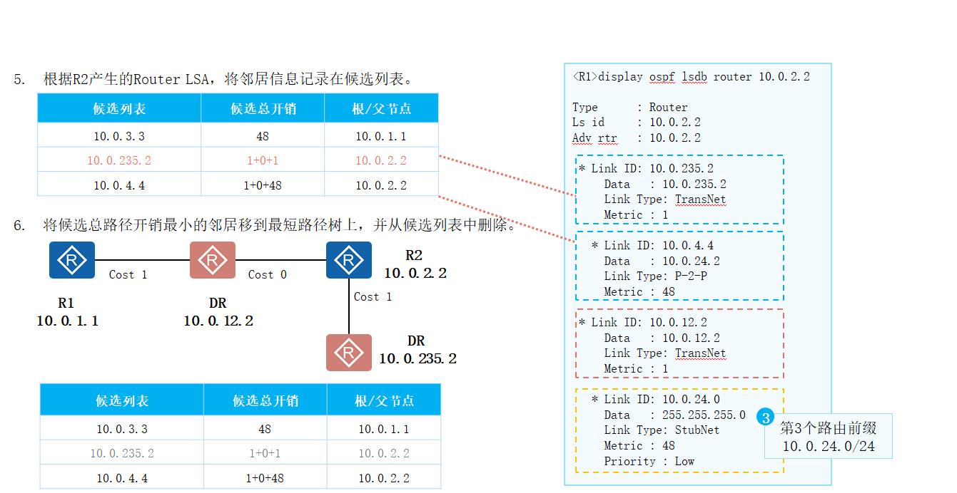 OSPF路由计算及12类LSA详解_链路_22