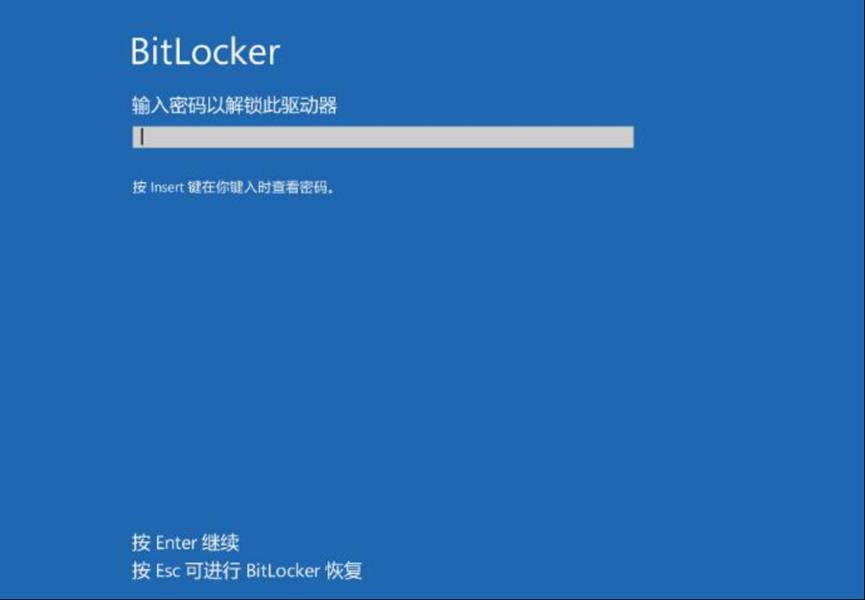 Bitlocker磁盘加密策略Without