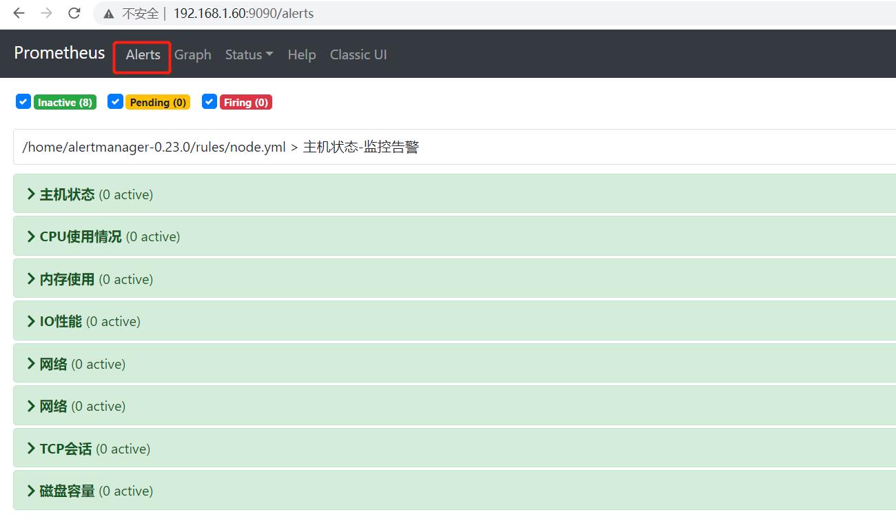 linux安装prometheus+grafana+alermanager_监控告警配置_13