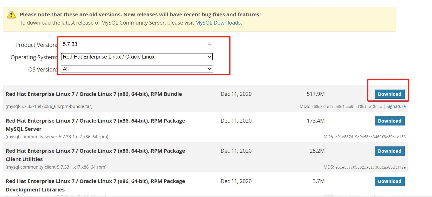 （综合知识）RPM和二进制安装Mysql（含指定5.7安装）_mysql