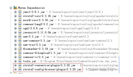 使用Maven搭建Struts2框架的开发环境_struts_15