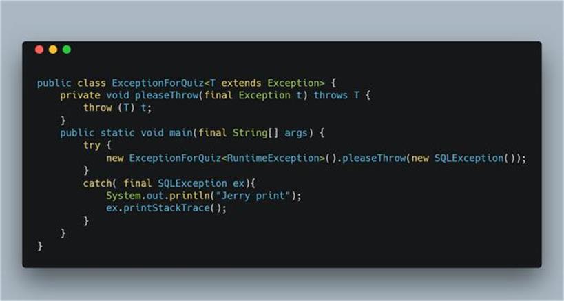 Java异常处理：如何写出“正确”但被编译器认为有语法错误的程序_Exception