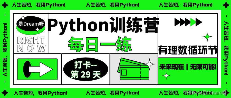 【Python训练营】Python每日一练----第29天:有理数的循环节_无限循环