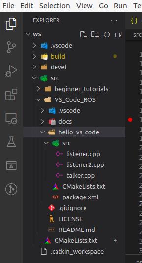 Ubuntu20.04+vscode快速调试ROS通用程序_ROS