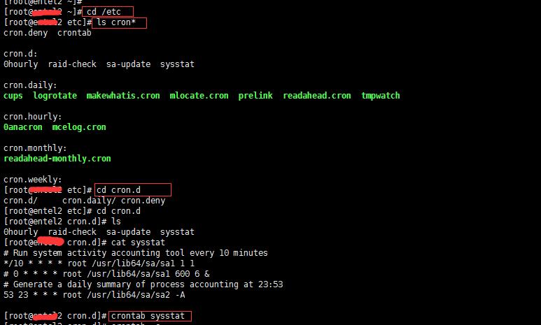 Linux中的计划任务—Crontab调度重复执行的任务_linux_11