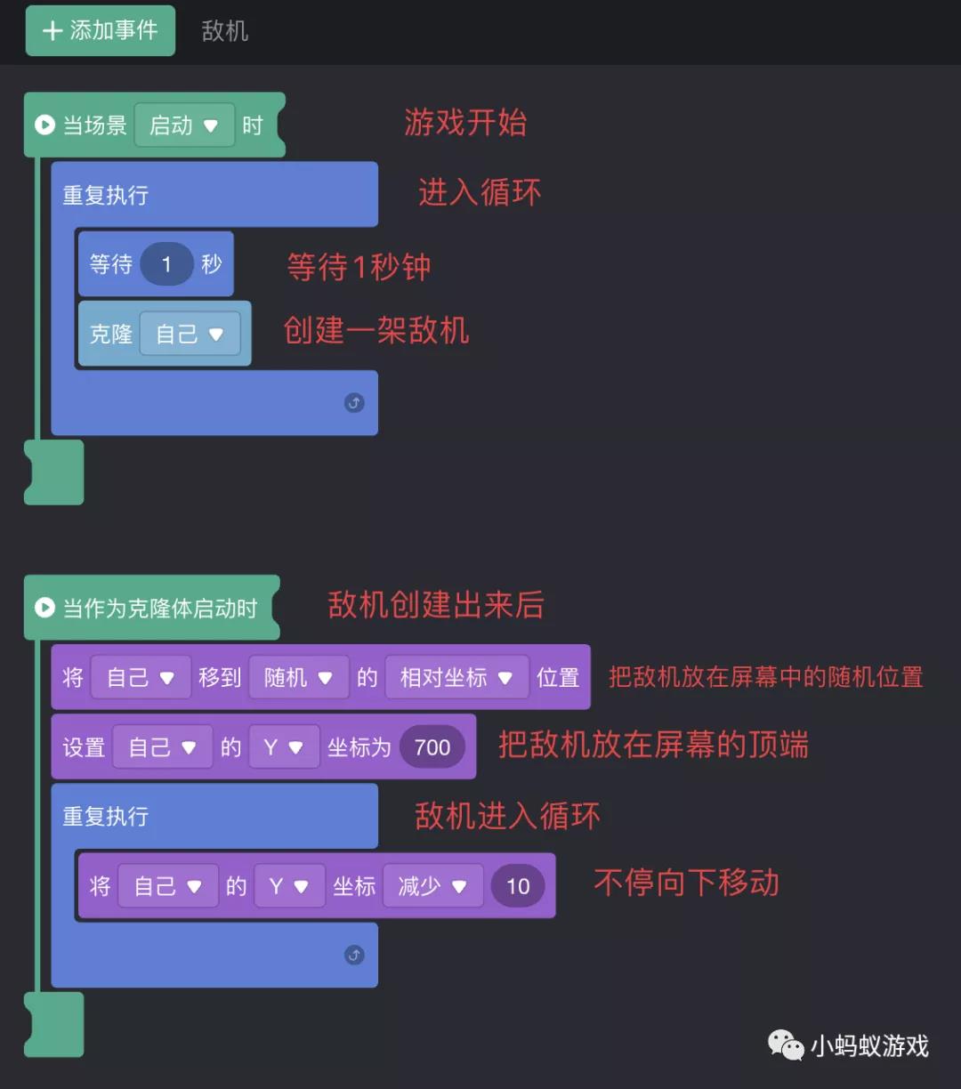 游戏开发新手入门教程10:游戏积木之克隆_游戏开发_22