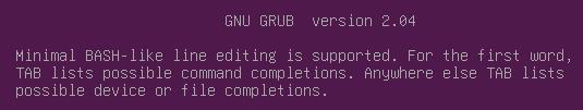 Linux＋Grub启动引导修复错误：Gnu