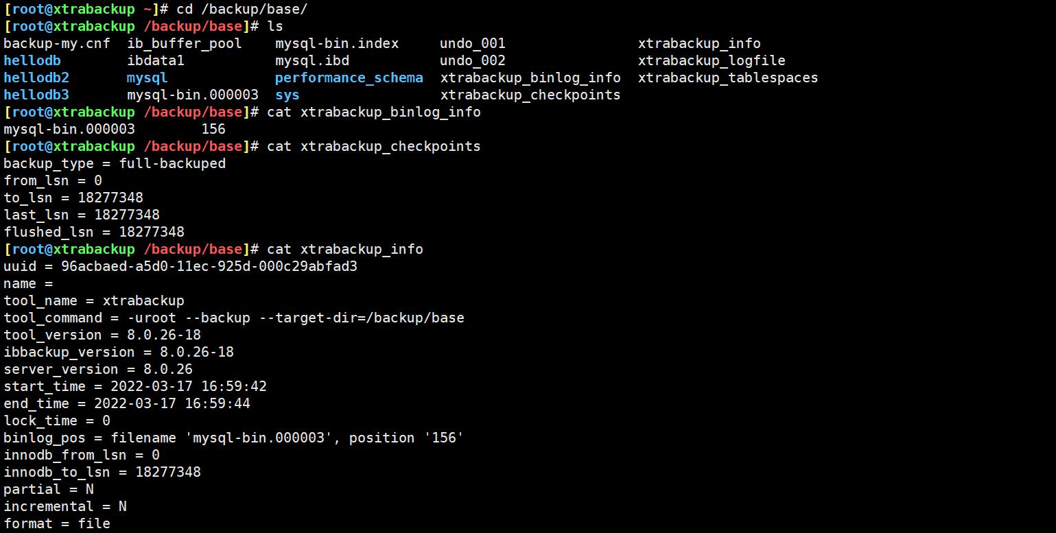 xtrabackup实现全量+增量+binlog恢复库_数据库_04