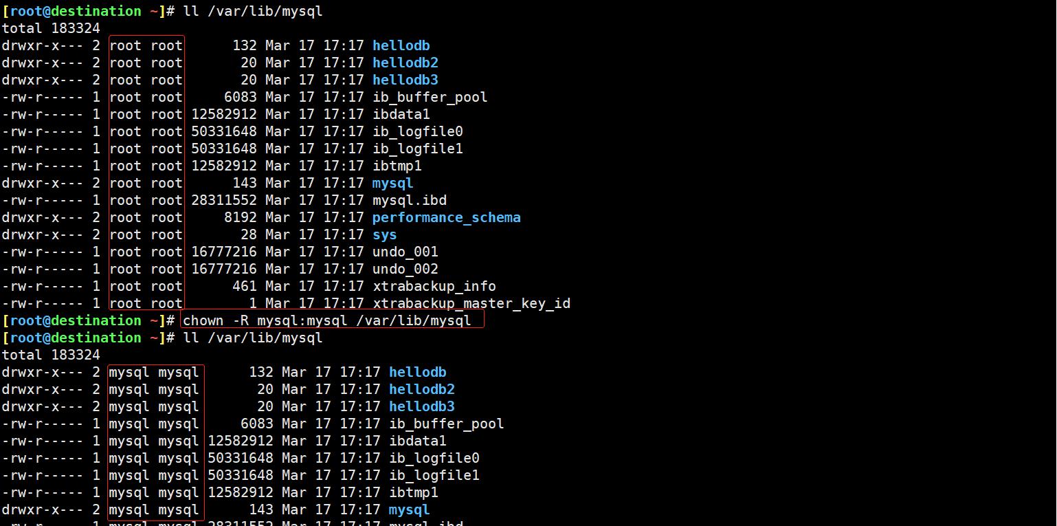 xtrabackup实现全量+增量+binlog恢复库_数据库_10