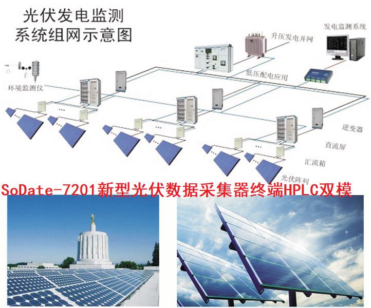 SoDate-7201新一代光伏并网数据采集器-光伏逆变器数据采集器-光伏发电数据采集装置HPLC双模通信+台区智能融合终端+4G云平台方案_数据