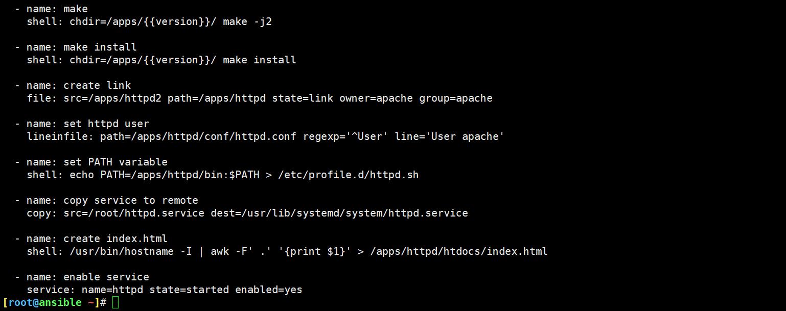 ansible-playbook实现Apache批量部署_centos_17