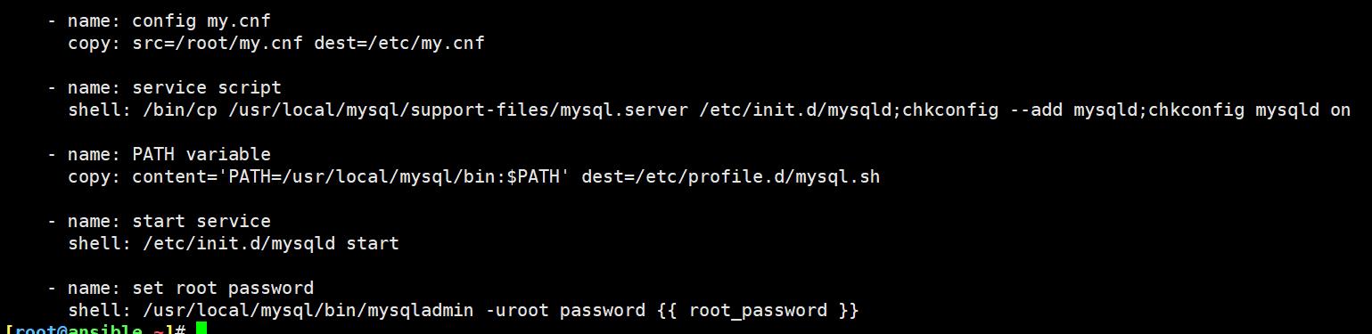 ansible-playbook实现MySQL的二进制部署_官网_11
