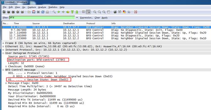 RENIX软件BFD测试——网络测试仪实操_IPv6_06