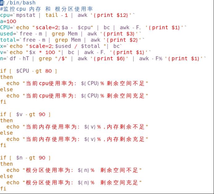 监控cpu