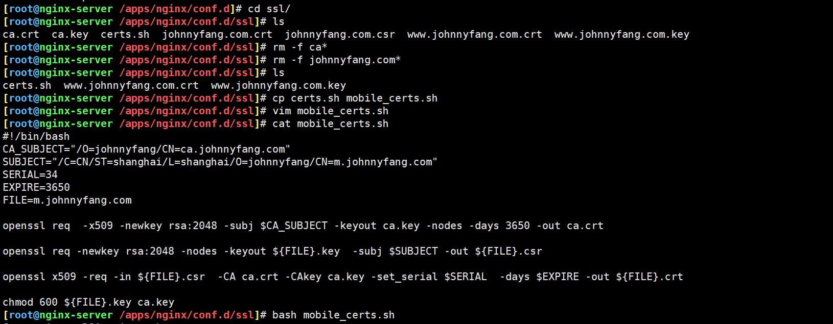 编译安装Nginx，实现多域名