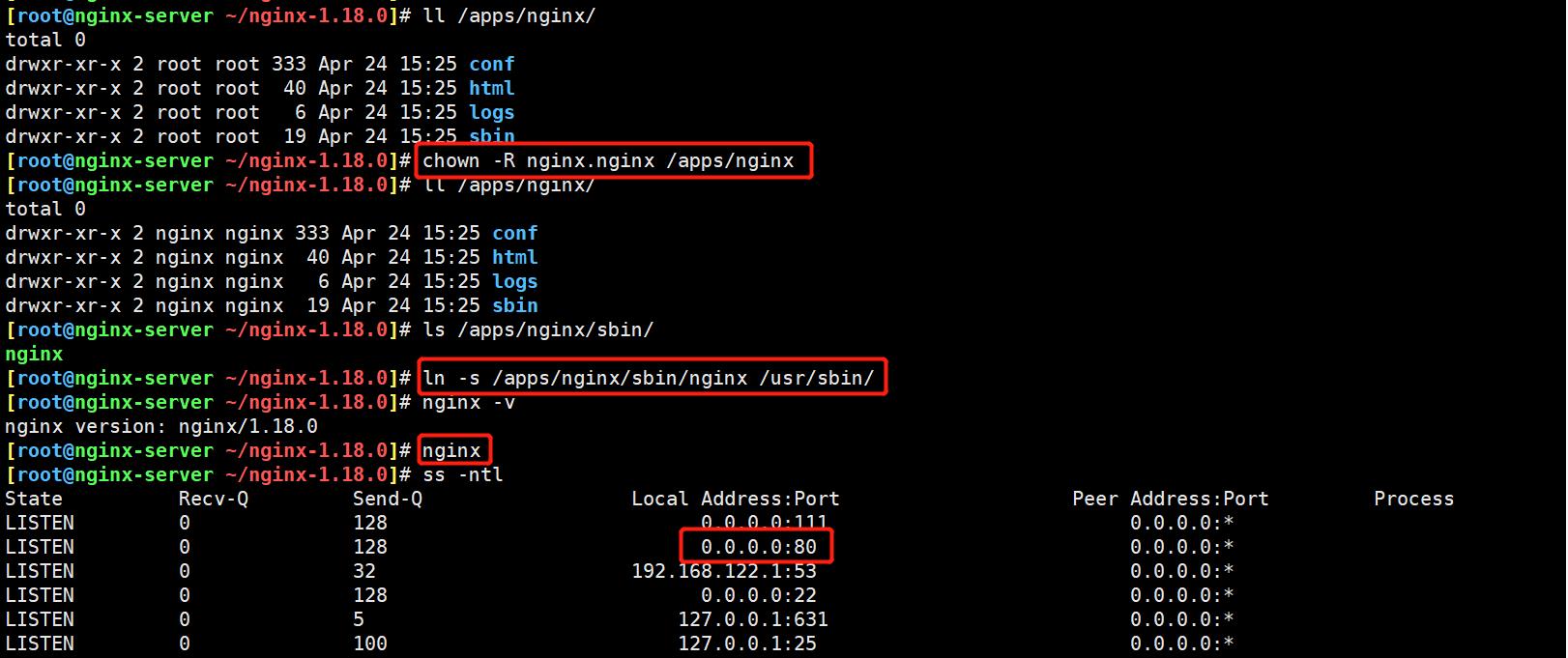 编译安装Nginx，实现多域名