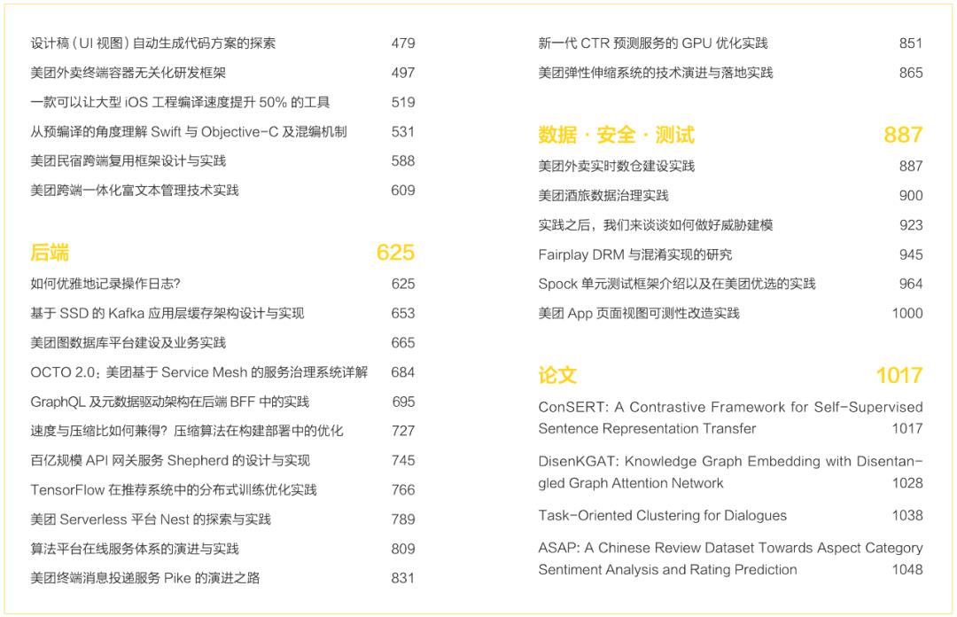 美团技术年货：1200+页电子书，覆盖前后端、算法、数据、安全、测试、顶会论文..._算法_03